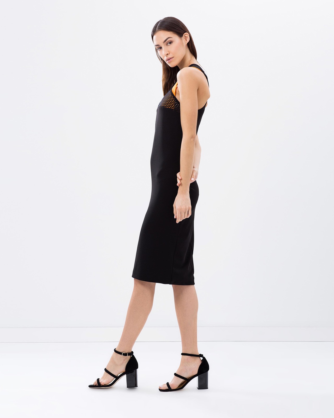 Laser Dot Strap Dress