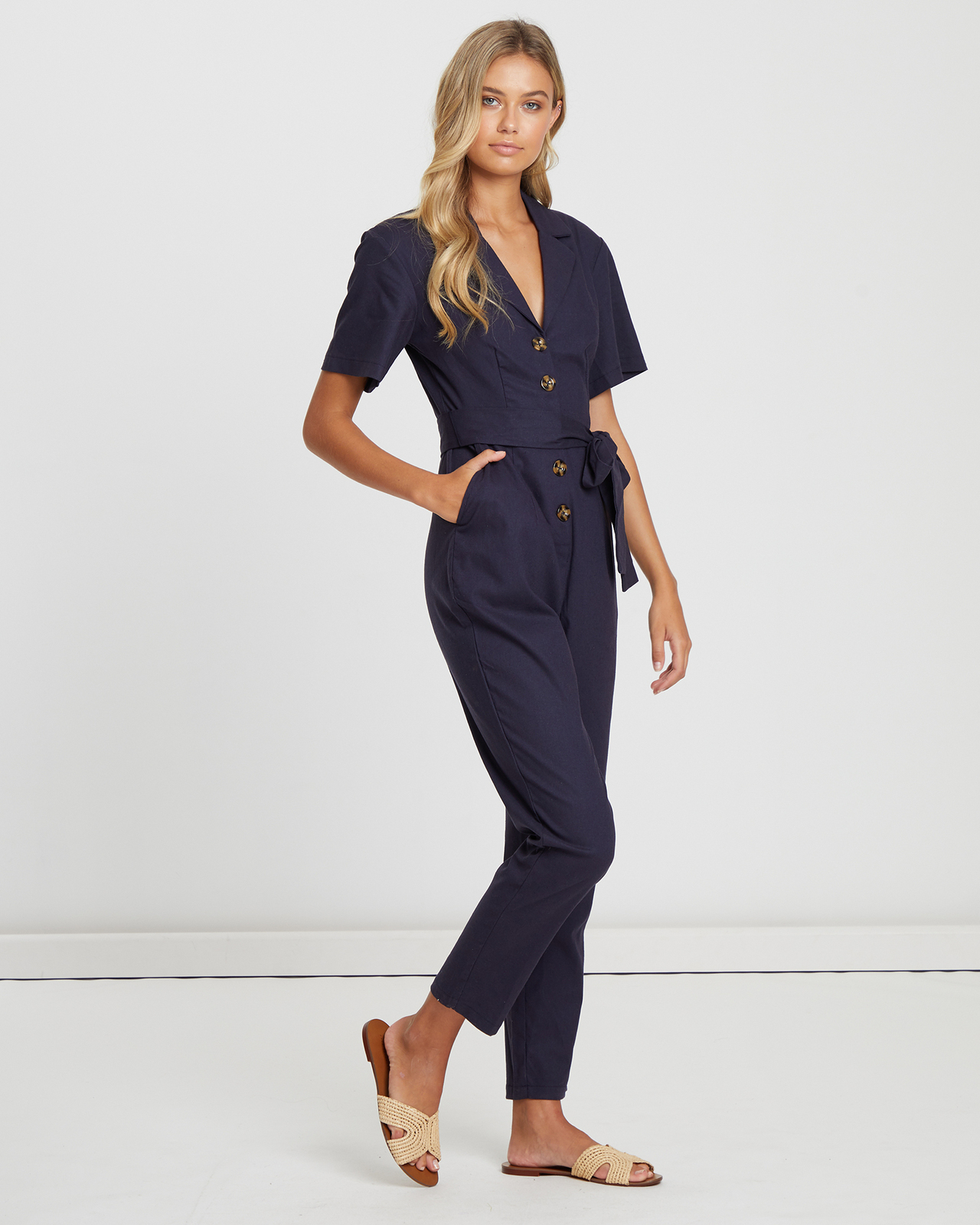 Harlem Collared Jumpsuit