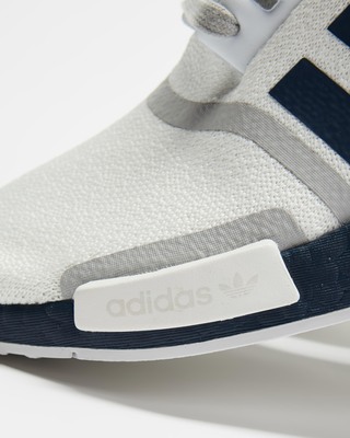 adidas gazelle silver green womens Adidas NMD_R1 Refined Big Kids' Shoes Cloud White-Grey One – Sports Plaza NY main image 1