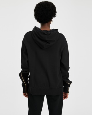 Sale Adidas Adidas Originals Adidas Black And Gold Hoodie Women&