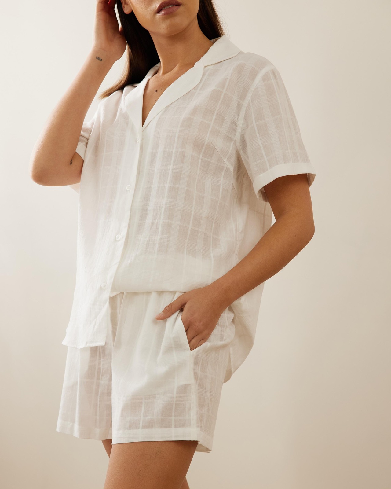 Delilah Cotton Short PJ Set