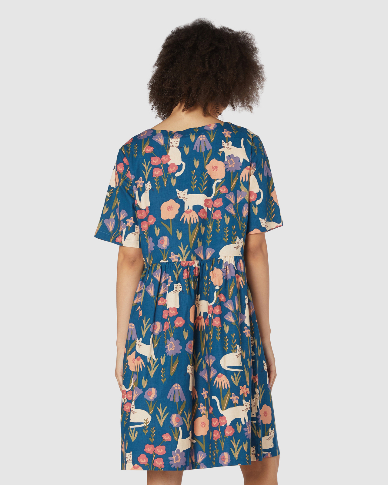 strapless open back dress Cottage Garden Midi Wrap Dress  Princess Highway
