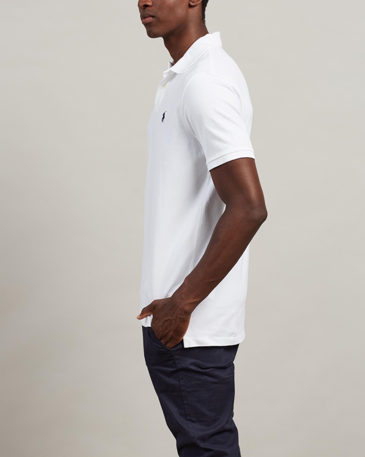 Classic Fit Mesh Polo