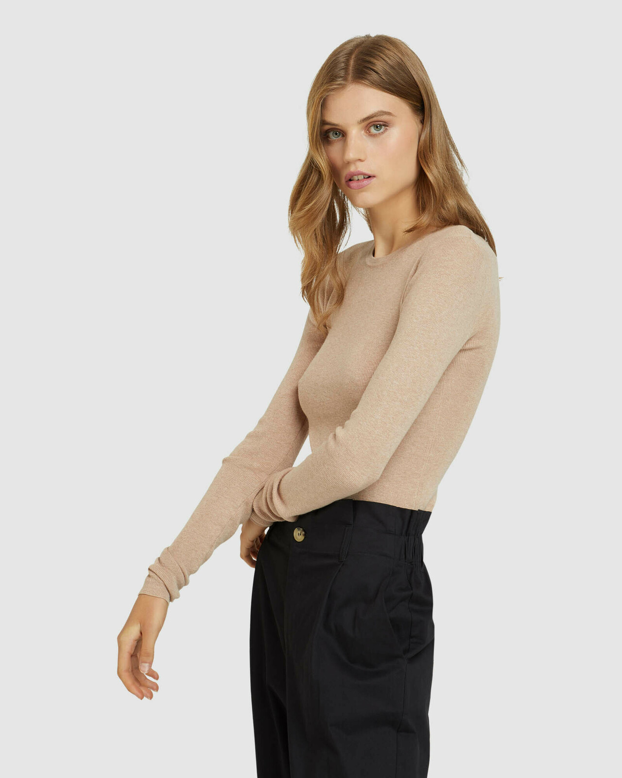 Holly Rib Skinny Knit