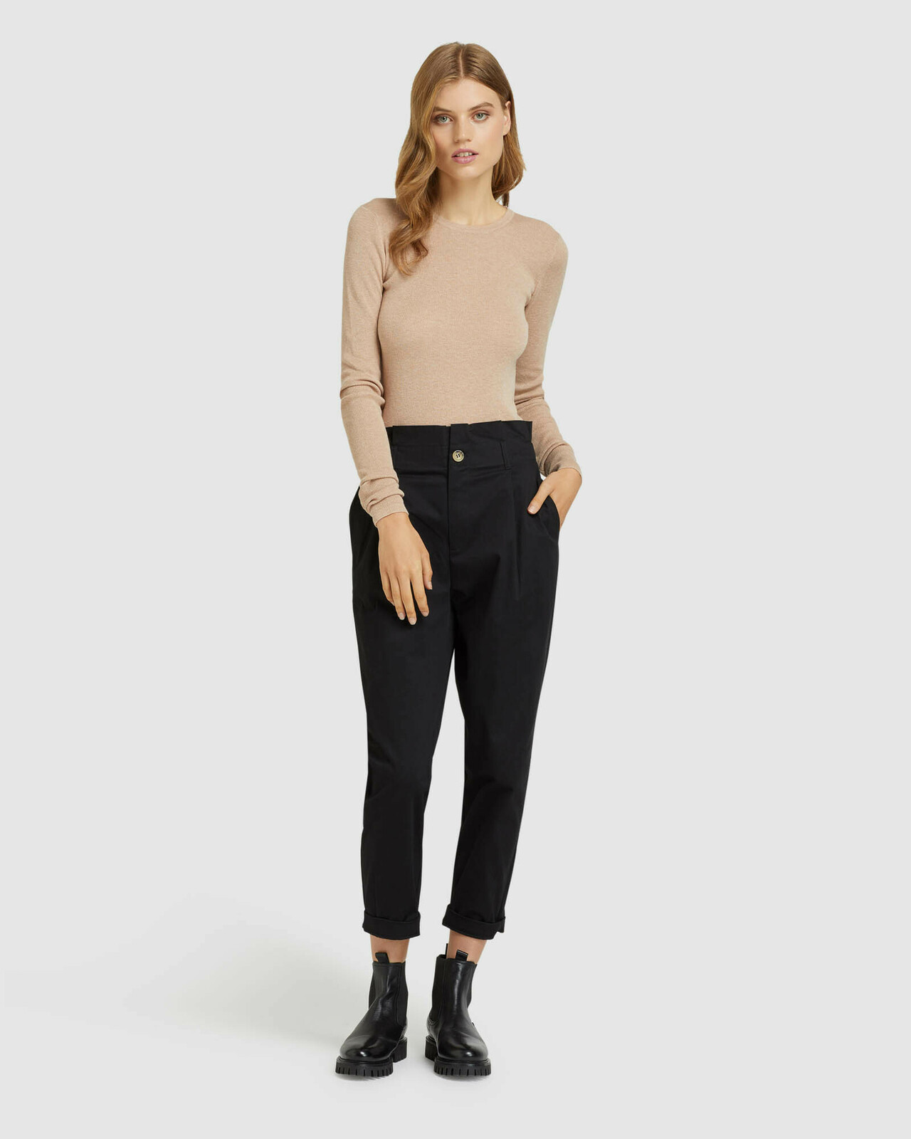 Holly Rib Skinny Knit