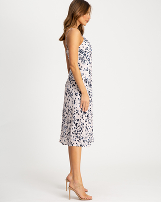 kookai destiny slip dress Midi Finished with a floor Khaite Exclusive Nonya Dress in