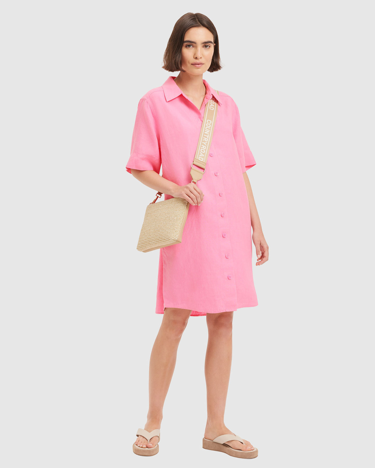black linen square neck dress Black Linen Square Neck Mini Dress