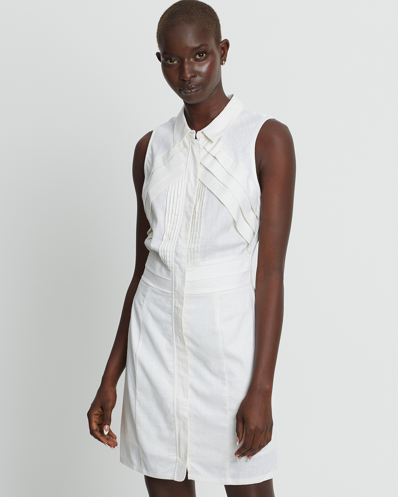 Marx Tuck Dress