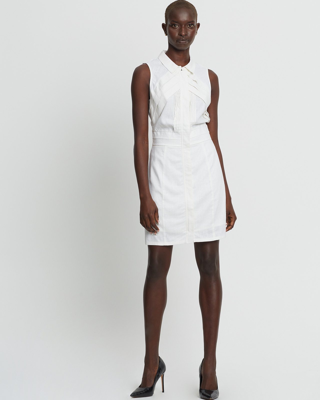 Marx Tuck Dress