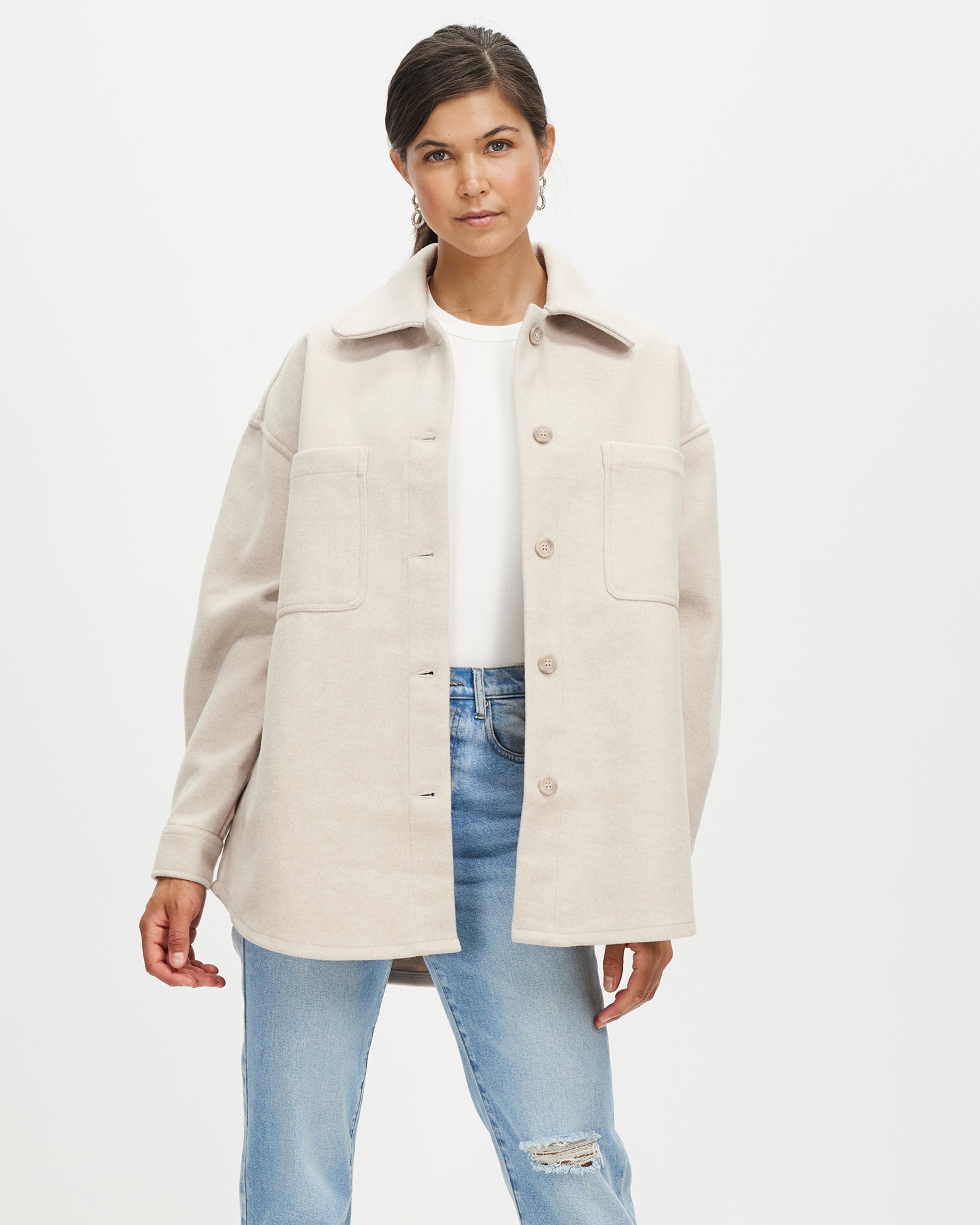 Cotton On The Boxy Shacket - AirRobe