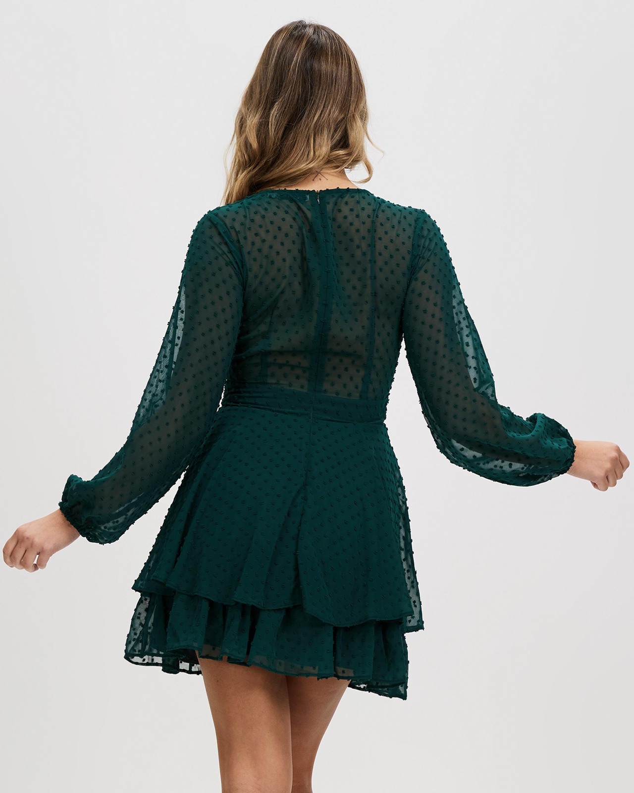 Nora Tiered Mini Dress