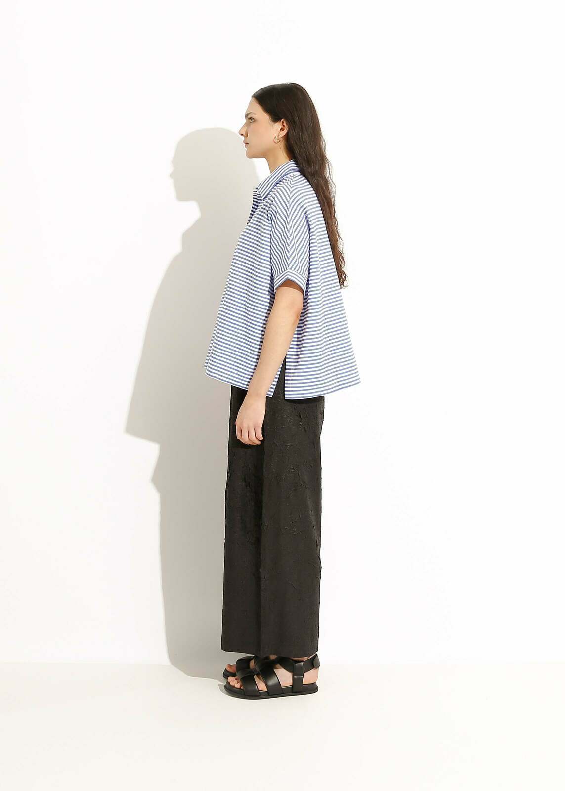 BILLY SHIRT / BLUE-WHITE