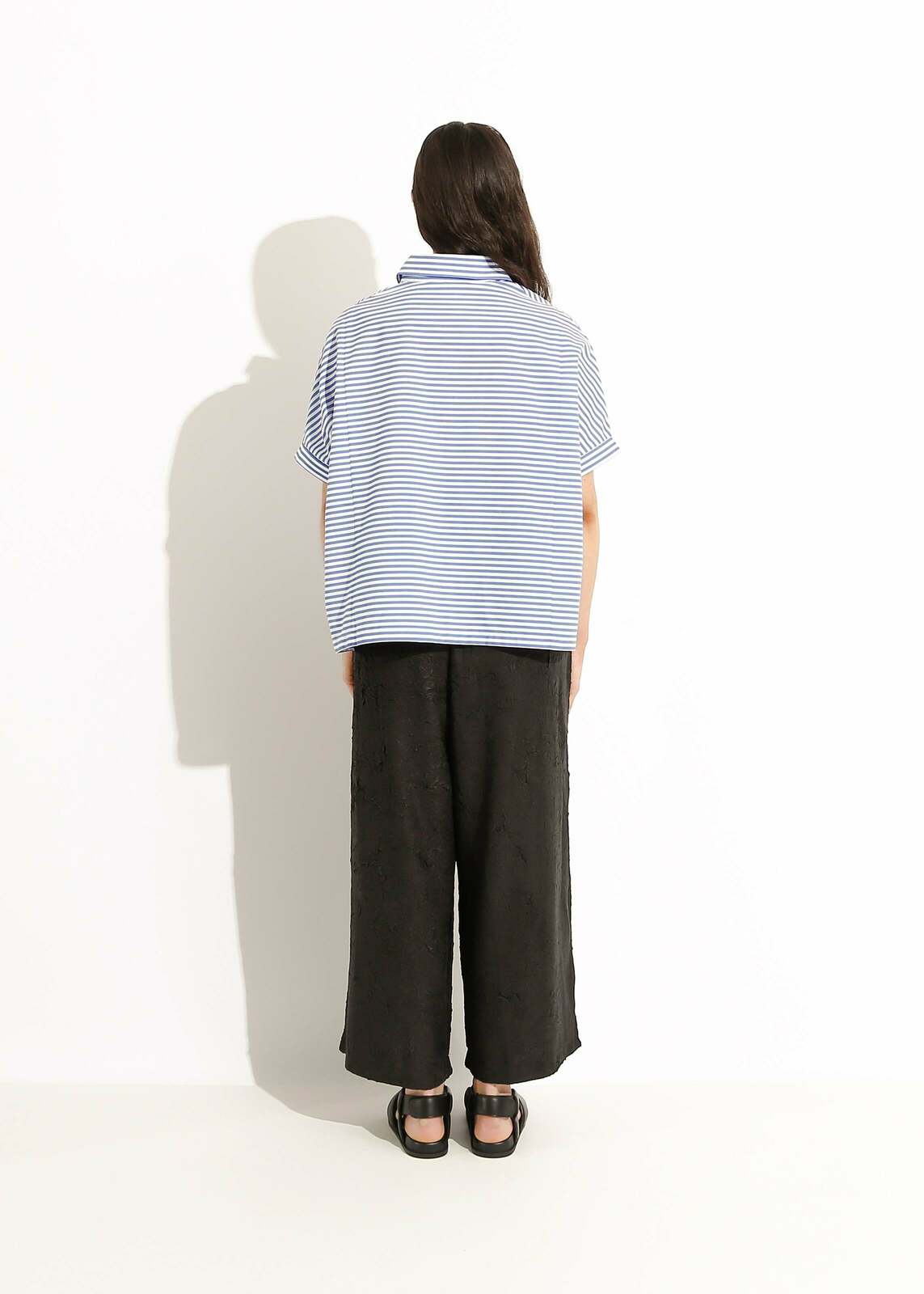 BILLY SHIRT / BLUE-WHITE