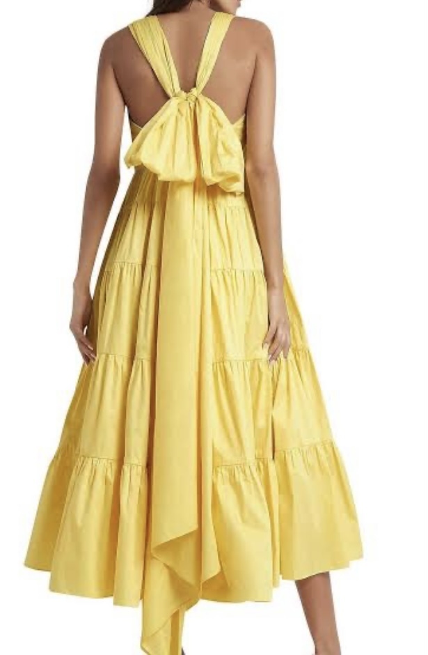 chinese dress ladies Soundscape Maxi Dress | Yellow Ombre main image 1
