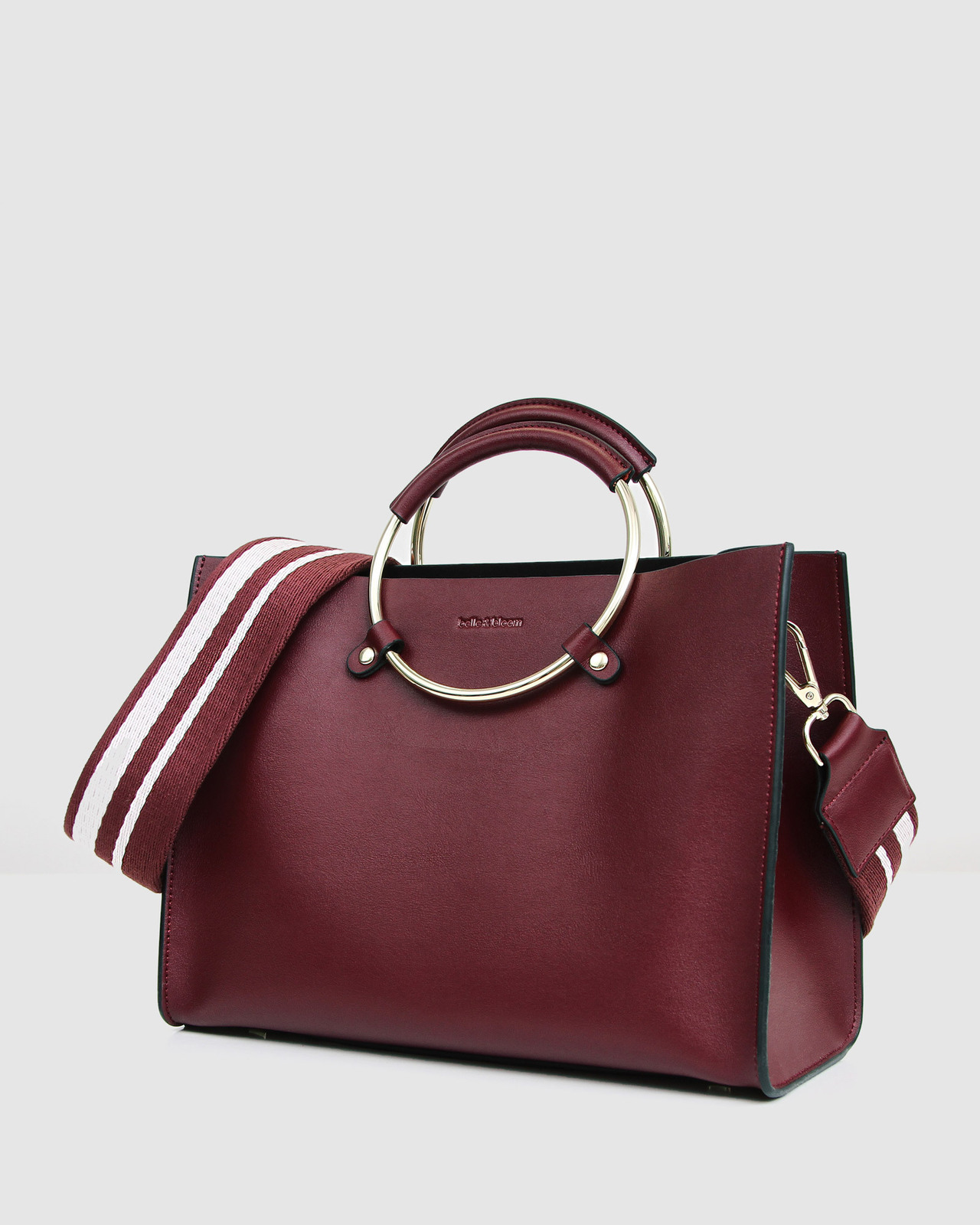 Palm Beach Leather Satchel