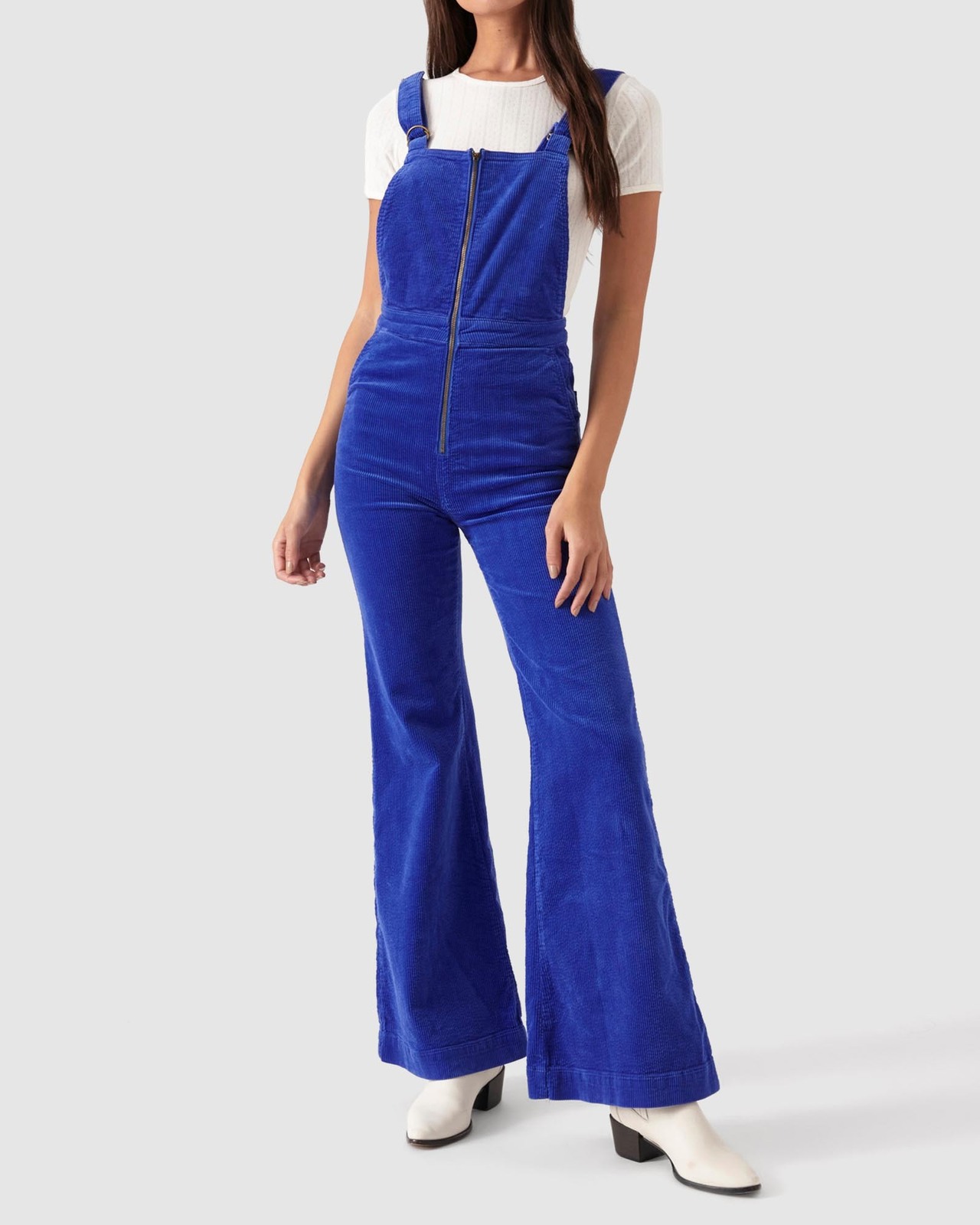 Rolla's Phoebe Tonkin X Rolla's Eastcoast Flare Overalls