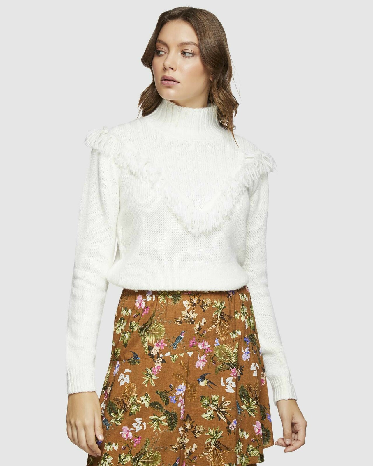 Gaga Fringe Knit