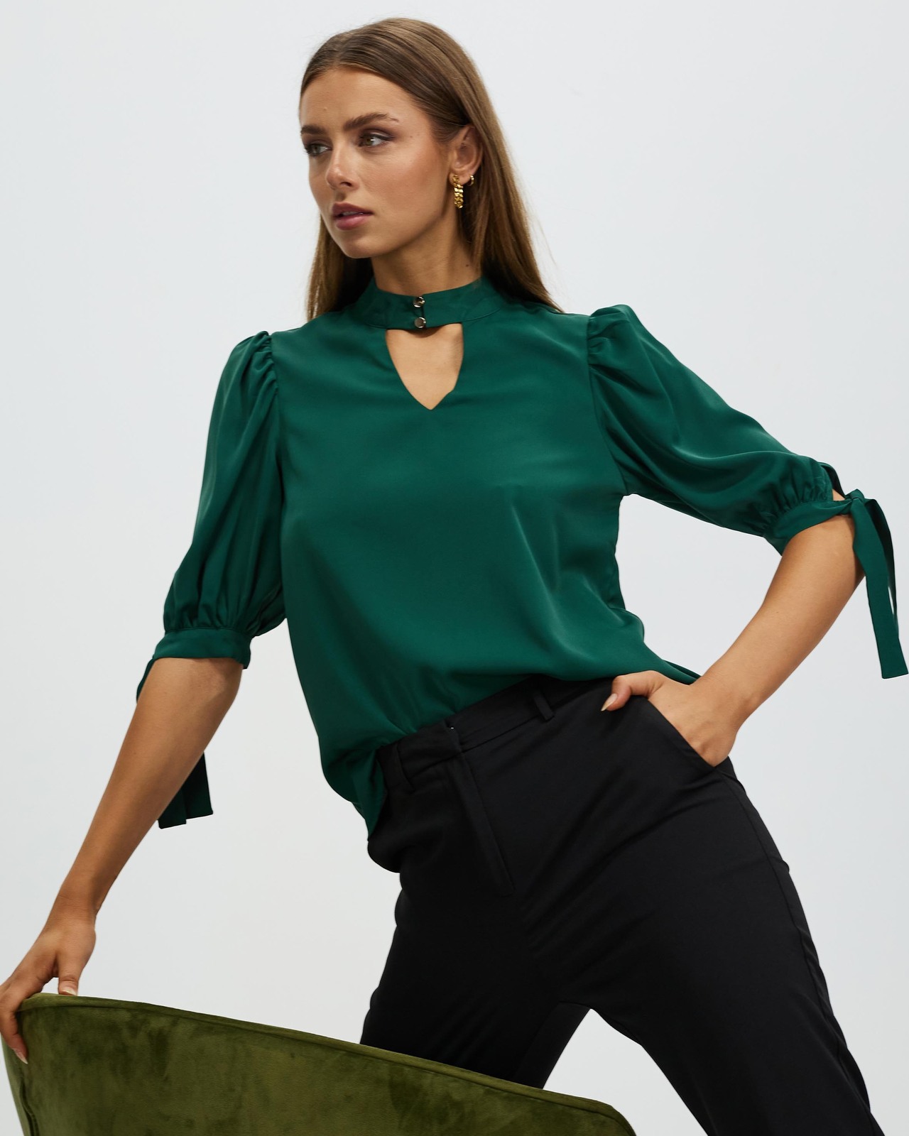 Lucinda Neck Collar Blouse