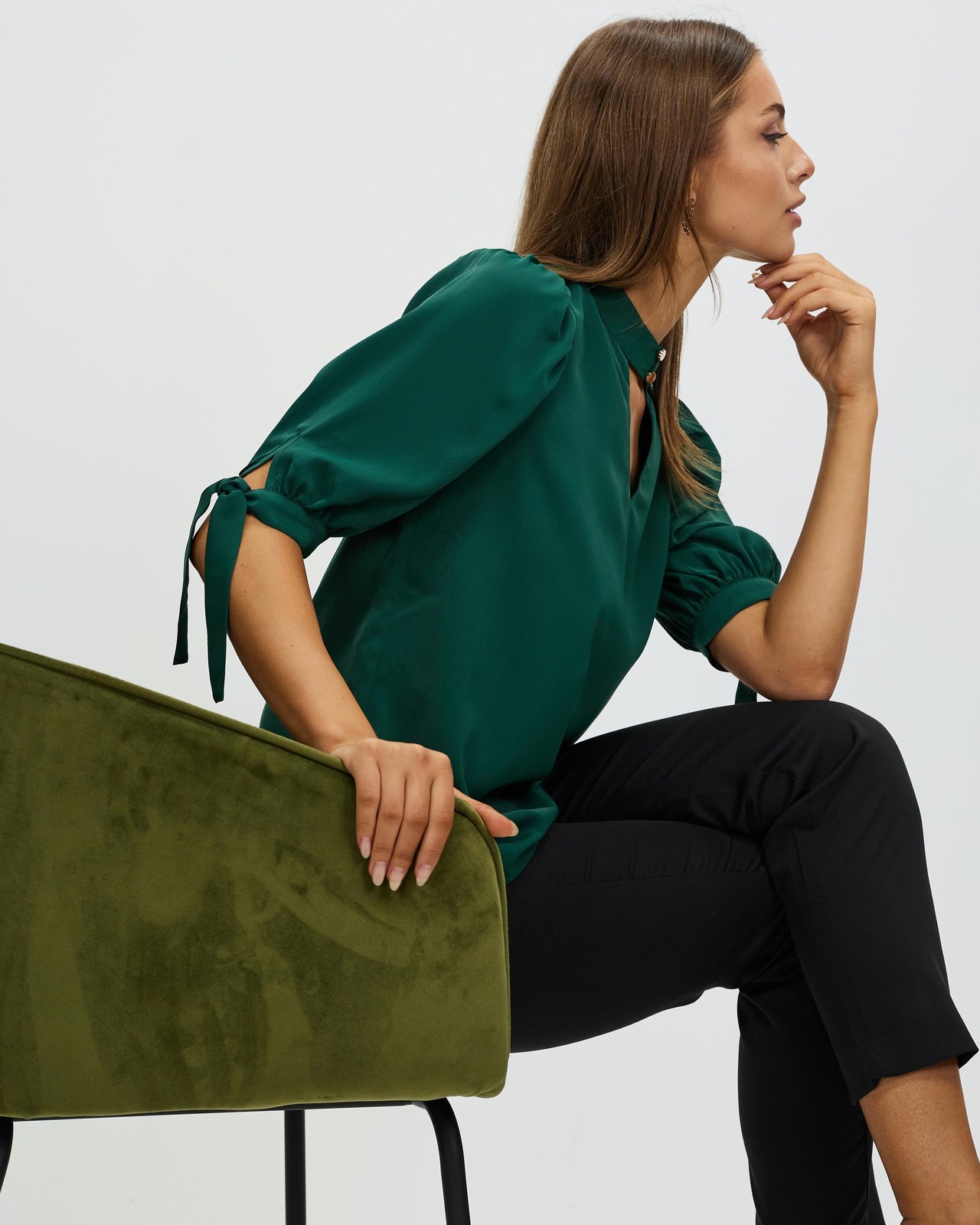 Lucinda Neck Collar Blouse