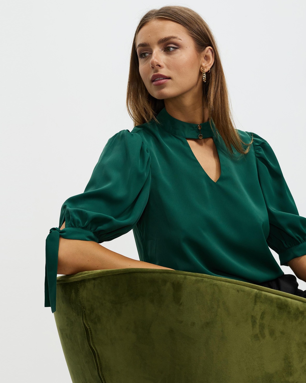 Lucinda Neck Collar Blouse