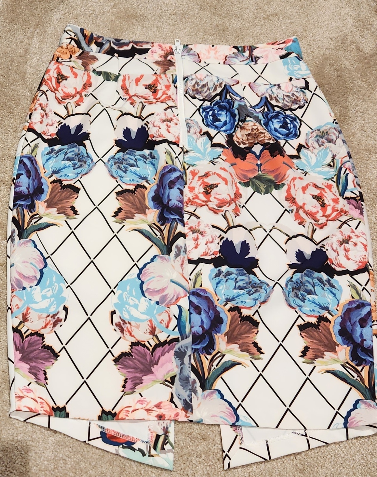 Floral Trellis Skirt