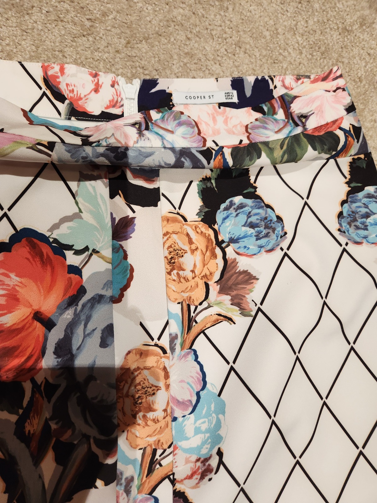 Floral Trellis Skirt