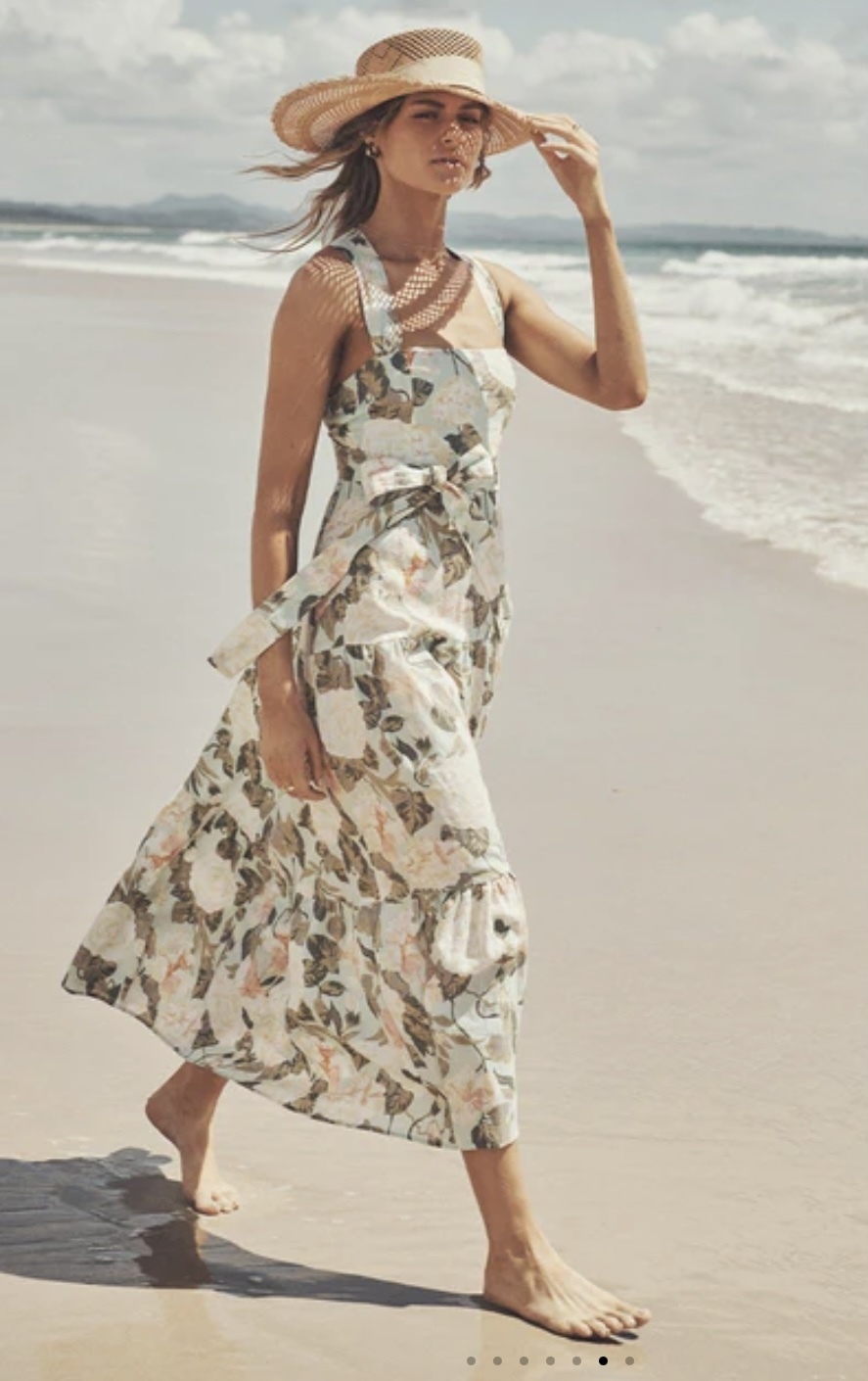 Kivari Honor Linen Maxi Dress