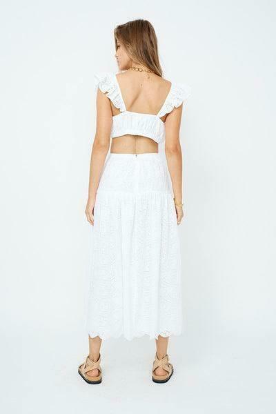 Margot Ruffle Maxi Dress