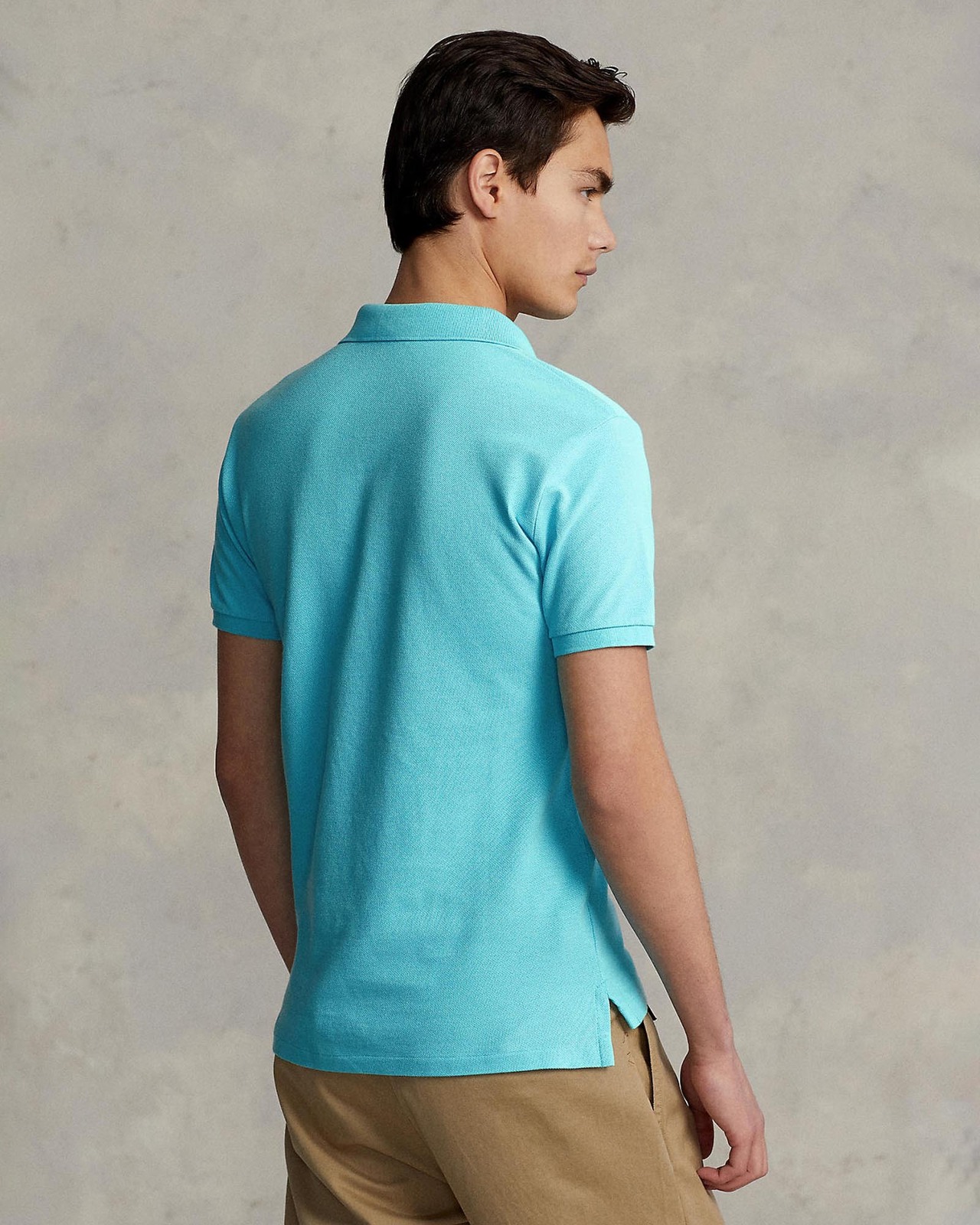 Slim Fit Mesh Polo Shirt AirRobe