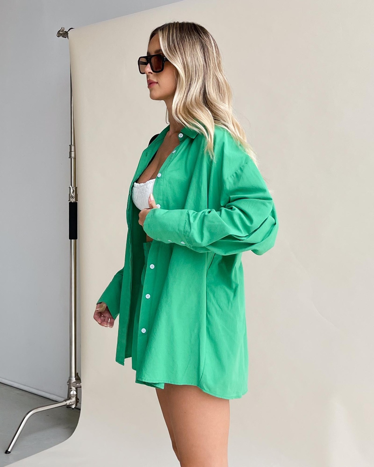 Dazie Beach Club Oversized Shirt AirRobe