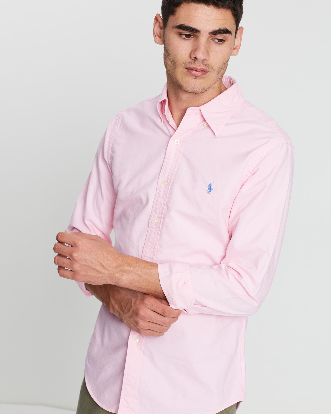 Long Sleeve Oxford Sport Shirt