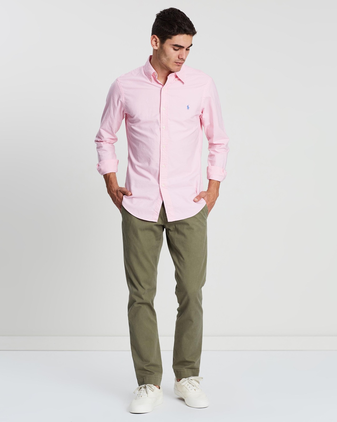 Long Sleeve Oxford Sport Shirt