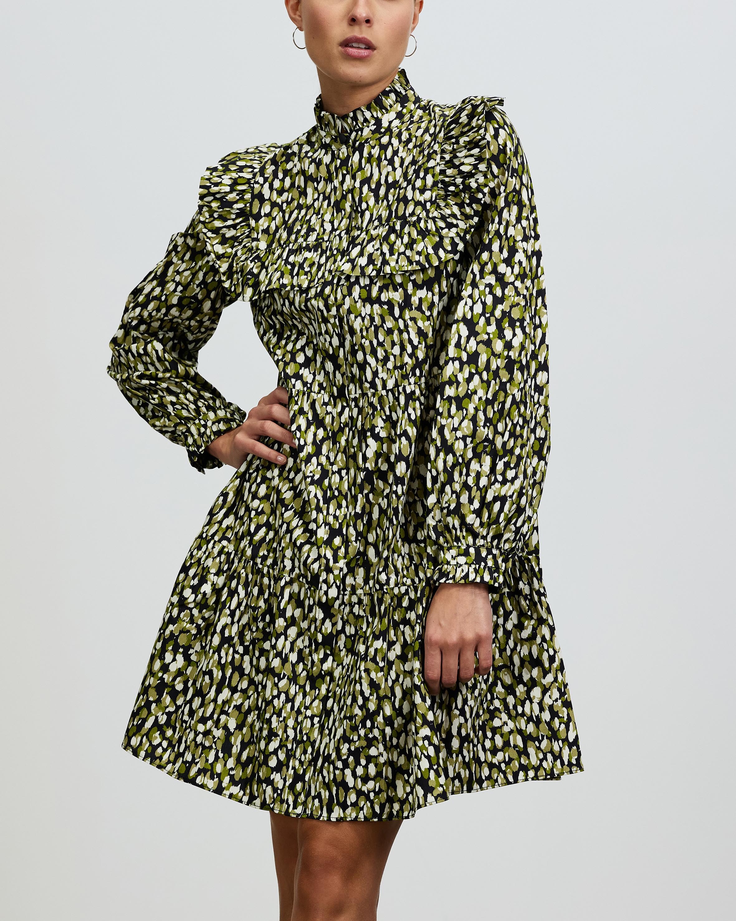 aligne green dress This Aligne Party Dress Is Already A Cool Girl-Favourite