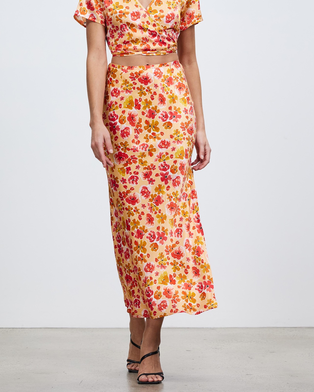 Ophelia Silk Maxi Skirt
