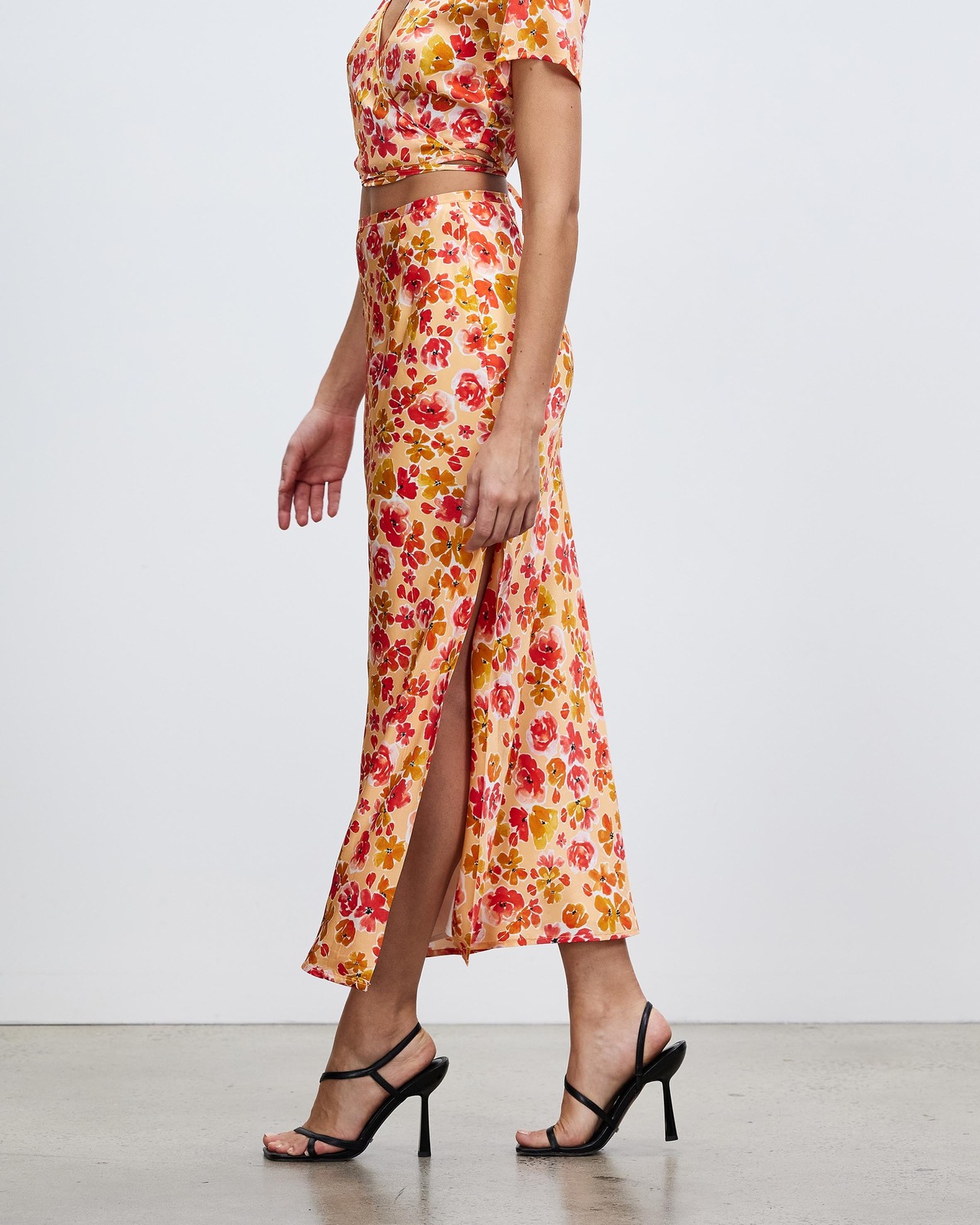 Ophelia Silk Maxi Skirt