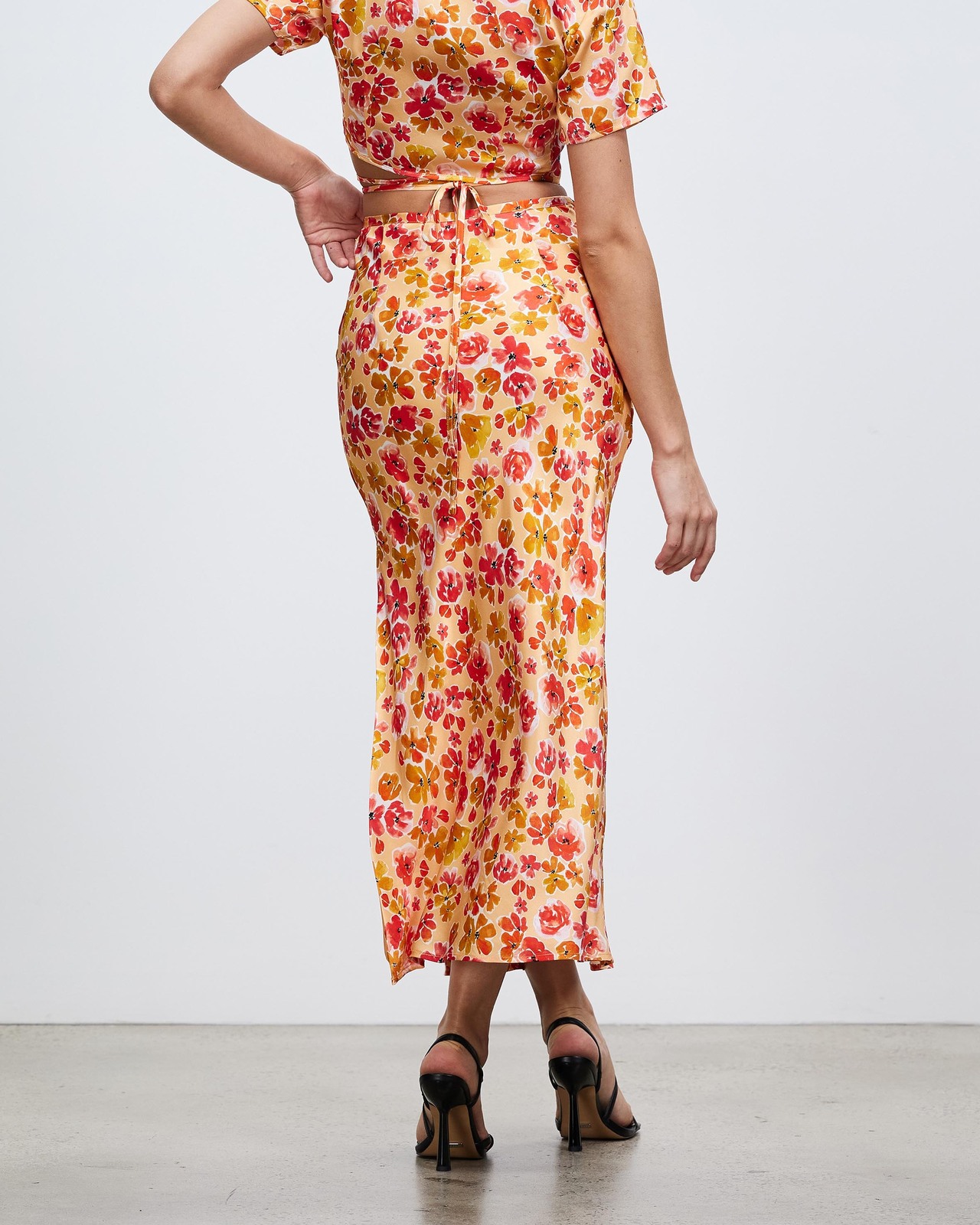 Ophelia Silk Maxi Skirt