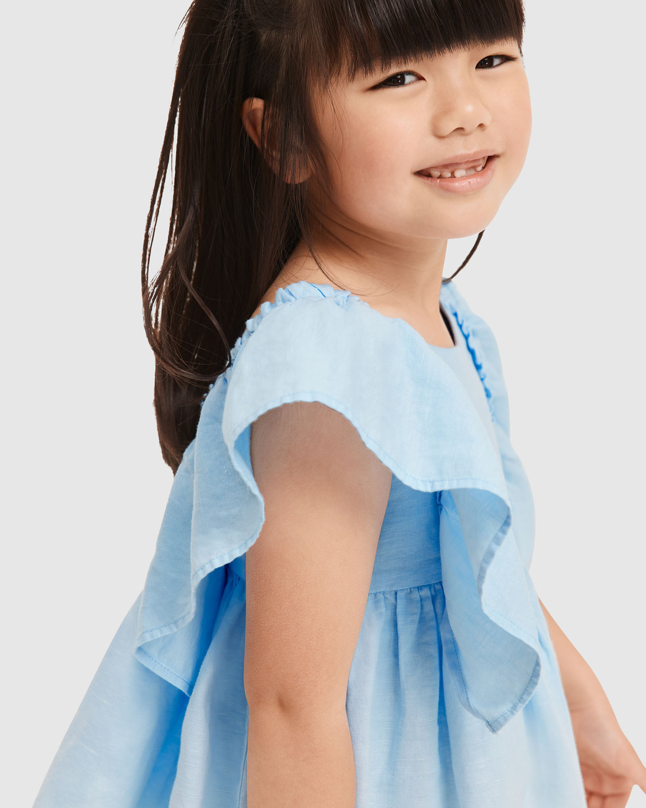 Ombre Frill Dress