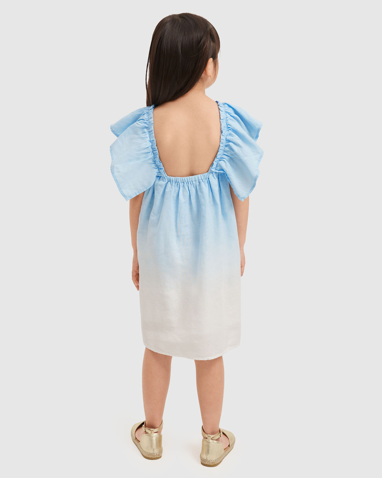 Ombre Frill Dress