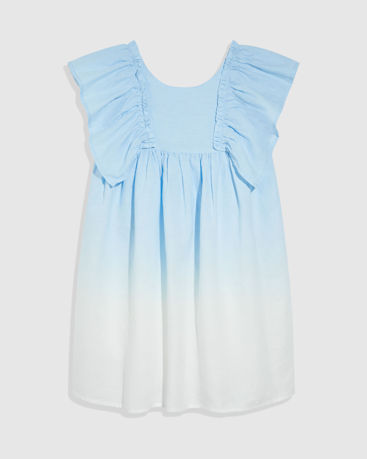 Ombre Frill Dress