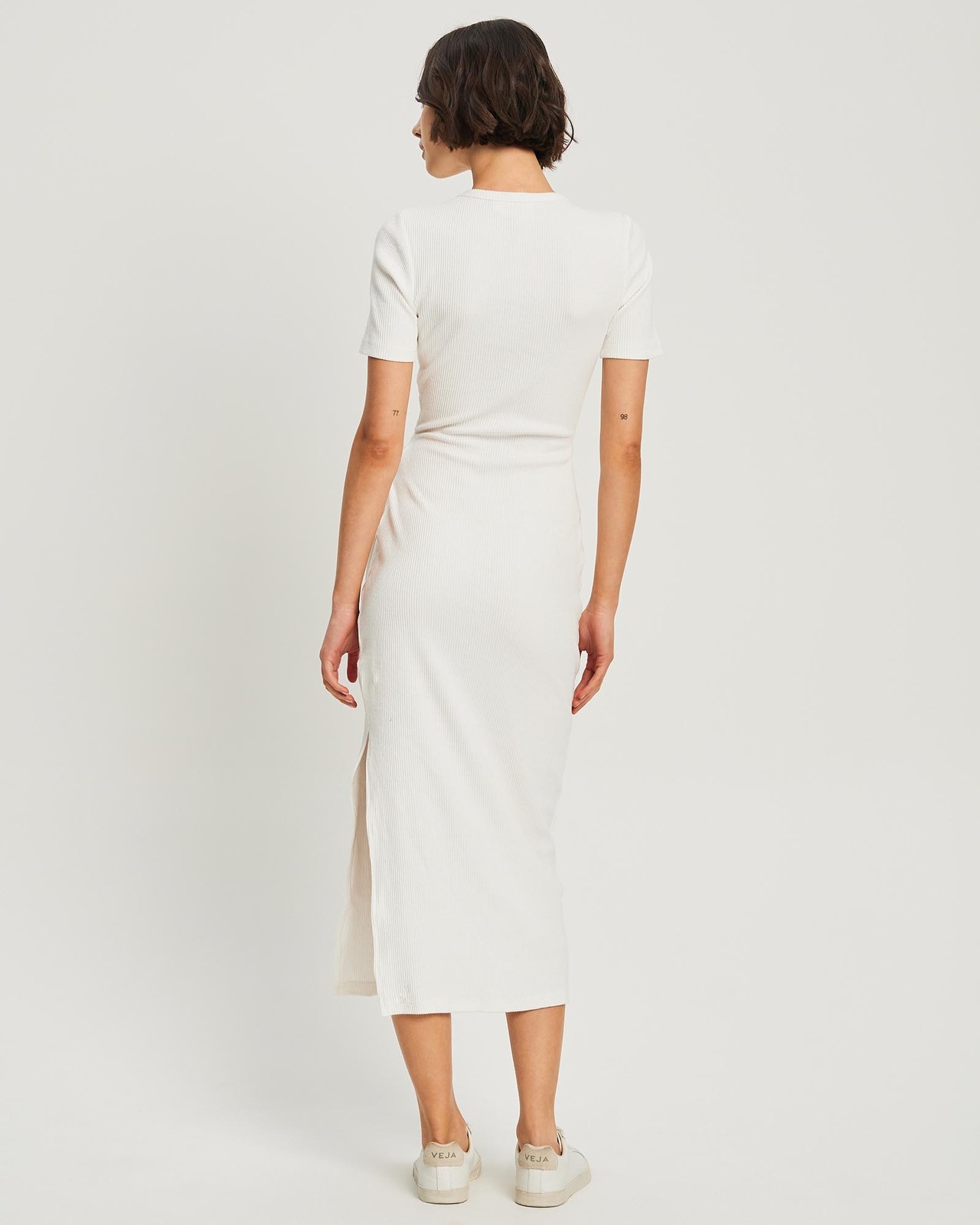 Tie Midi Dress