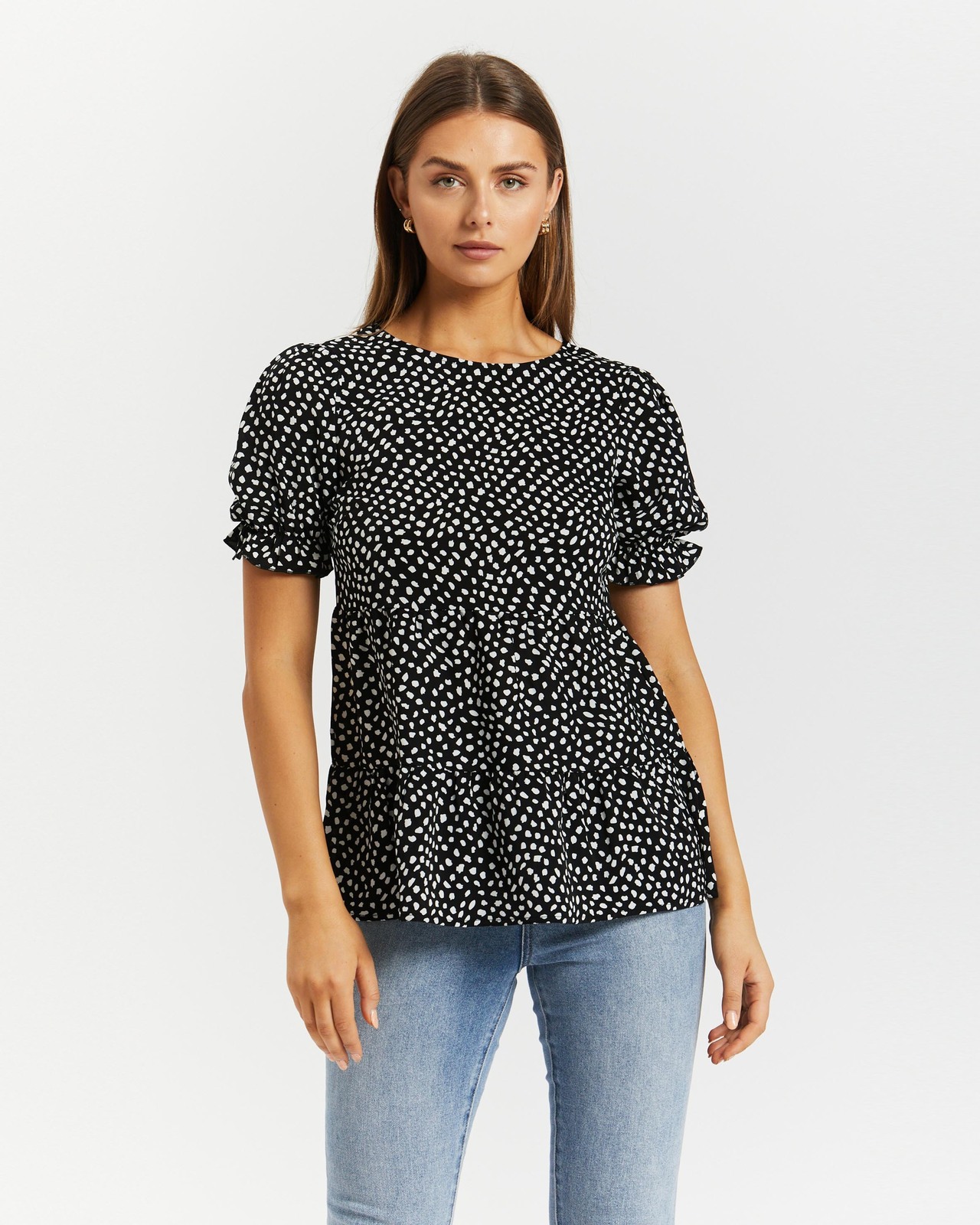 Alice Puff Sleeve Smock Top