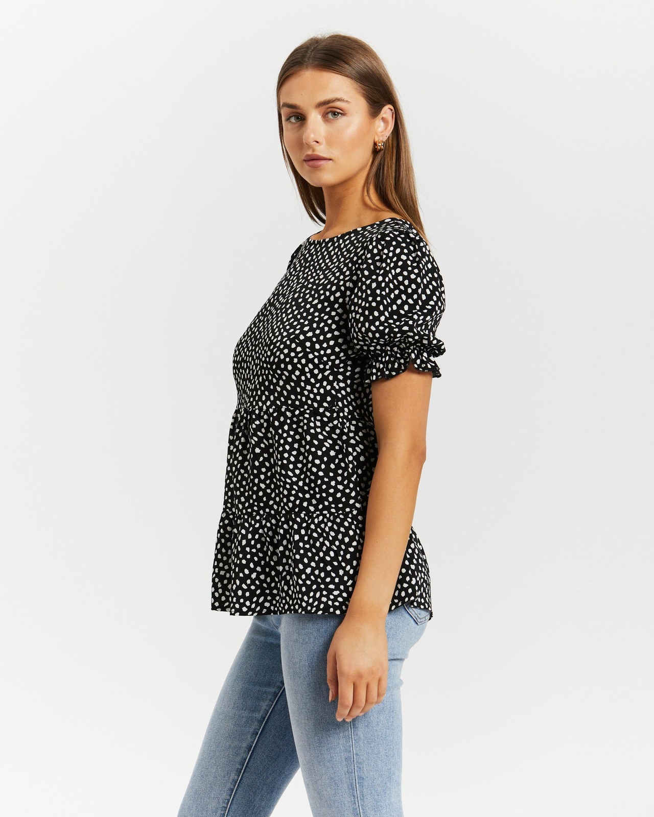 Alice Puff Sleeve Smock Top