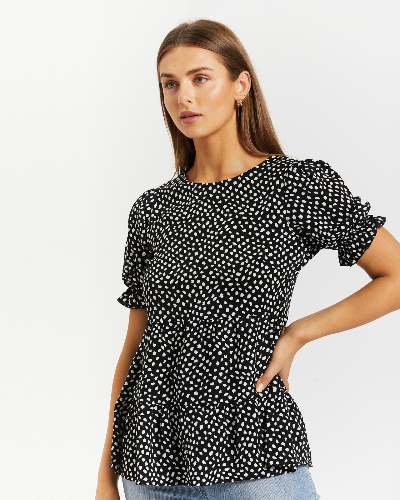 Alice Puff Sleeve Smock Top