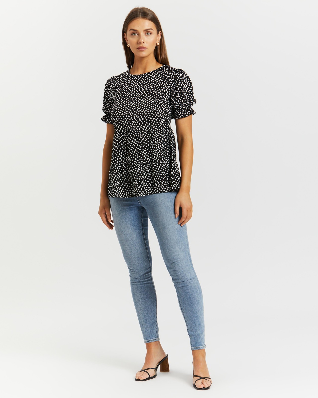 Alice Puff Sleeve Smock Top