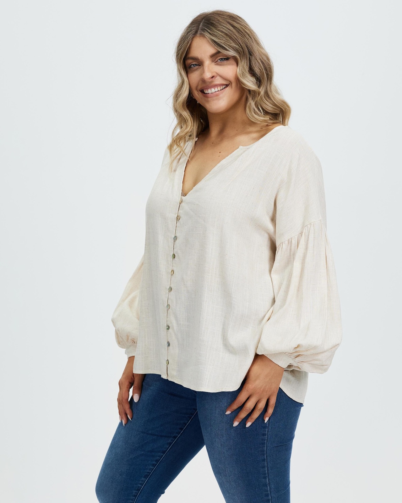 Clarissa Linen Blend Shirt