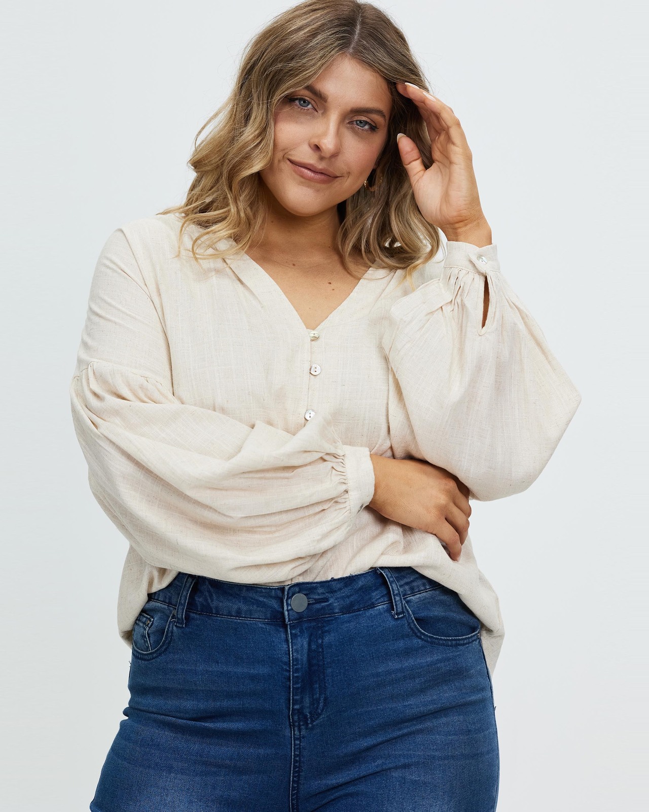 Clarissa Linen Blend Shirt