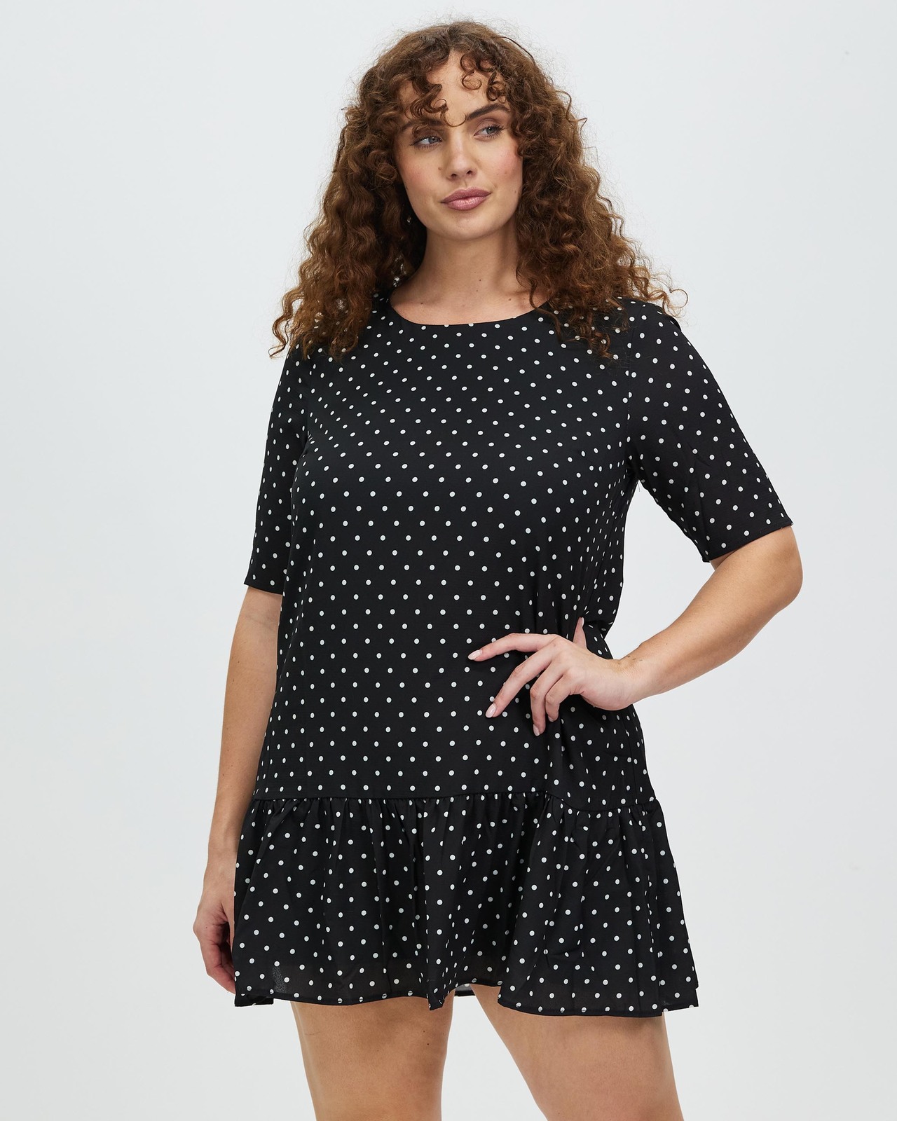 Saskia Polka Dot Dress