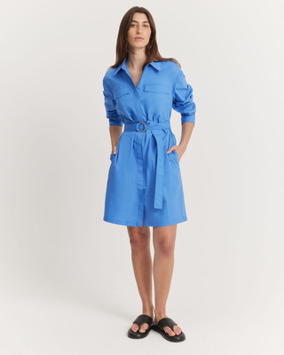 country road shirt dress Hire Midi Shirt Dress in Raspberry | Country Road