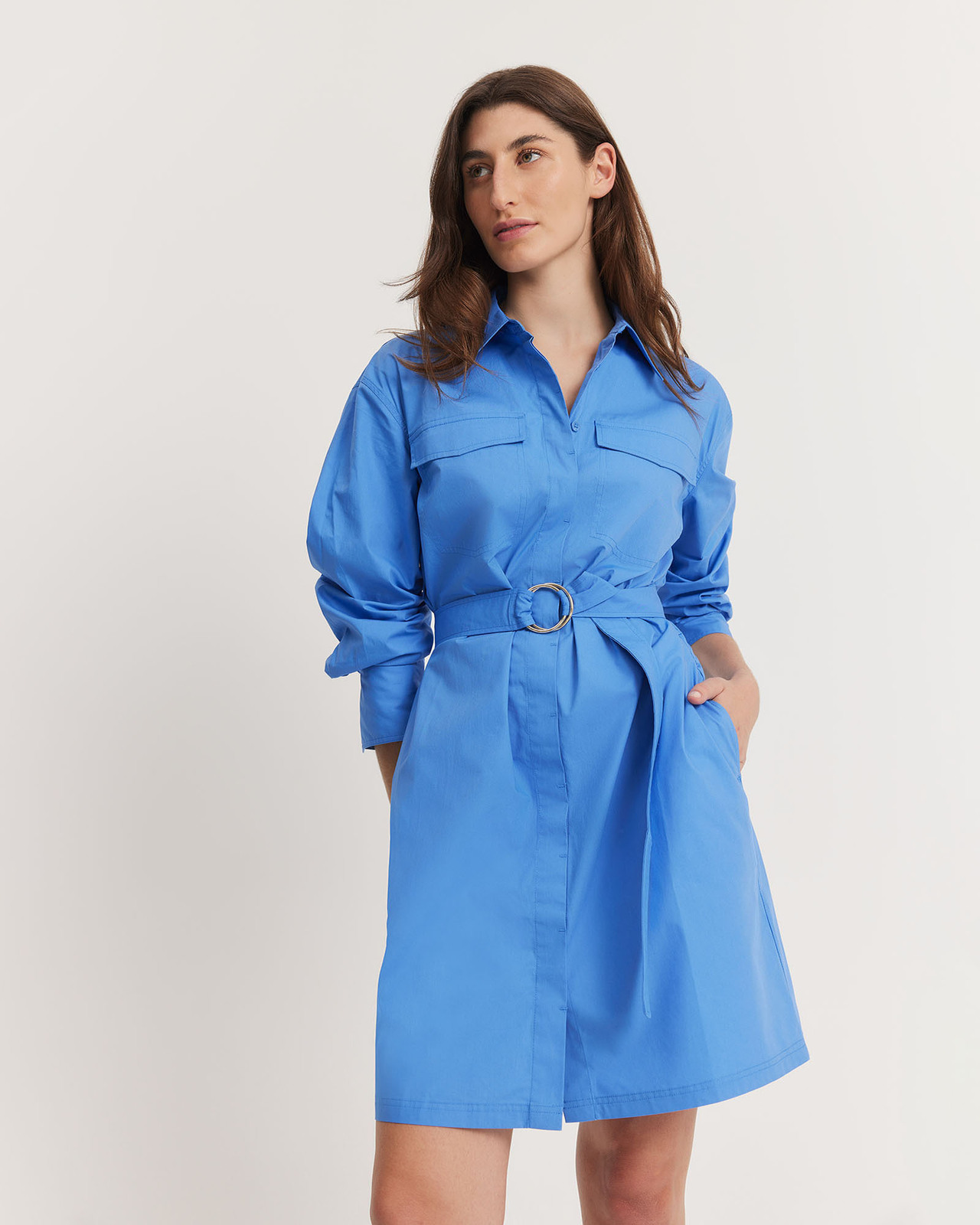 Mini Shirt Dress