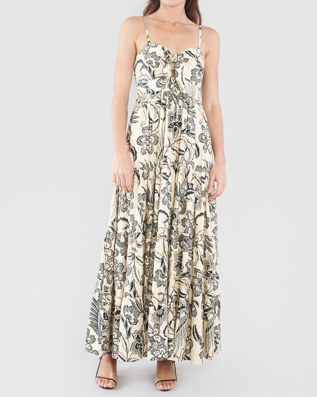 Amelius Ambra Linen Tie-Front Dress - AirRobe